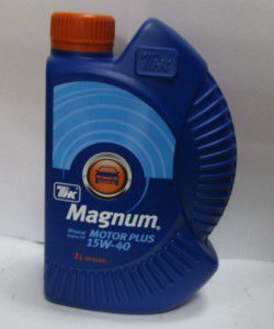 олива 15w40 1л magnum motor  plus, 120204062