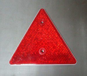 світловідбивач трикут.червон, 190322401, газ