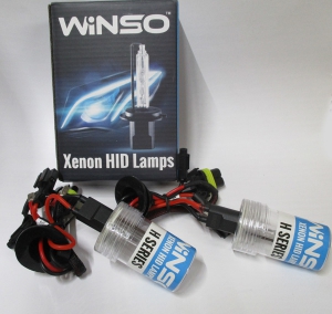 авто лампа галог winso 2шт xenon, 190501123