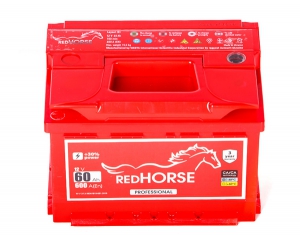 акумулятор 6ст-60 заряж.red horse, 54000148