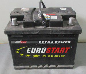 акумулятор 6ст-55 заряж.eurostar, 54000167