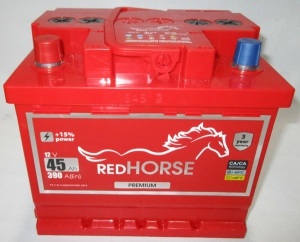 акумулятор 6ст-45 заряж.red horse, 54000660