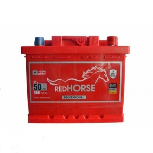 акумулятор 6ст-50 заряж red horse, 54006196